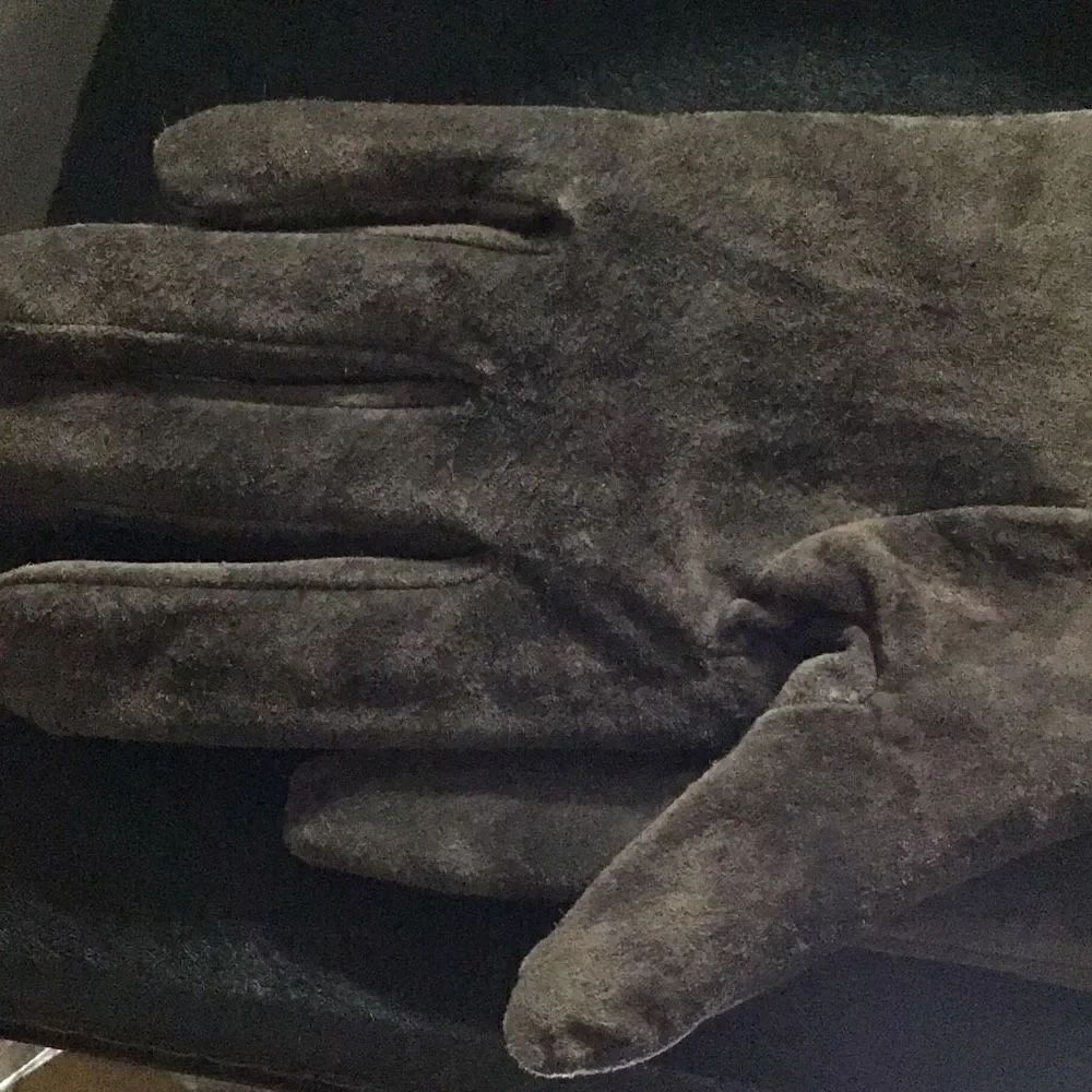 Gloves ladies luxurious brown leather